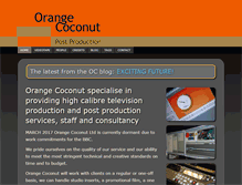 Tablet Screenshot of orangecoconut.com